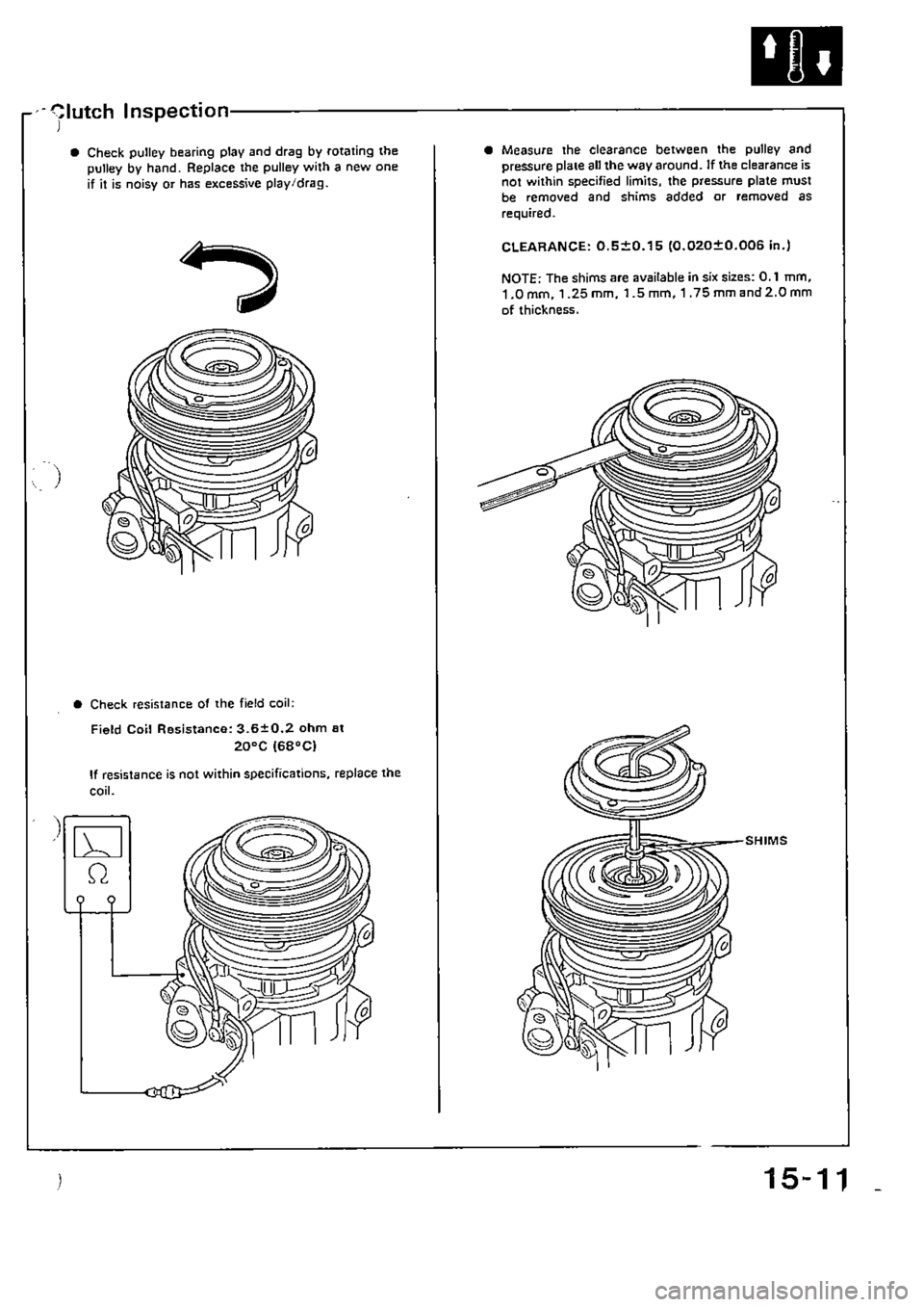 HONDA CIVIC 1989 4.G Supplement Workshop Manual HONDA CIVIC 1989 4.G Supplement Workshop Manual