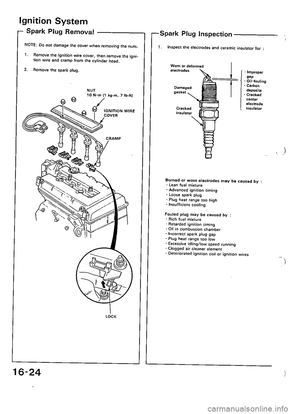 HONDA CIVIC 1989 4.G Supplement Workshop Manual HONDA CIVIC 1989 4.G Supplement Workshop Manual