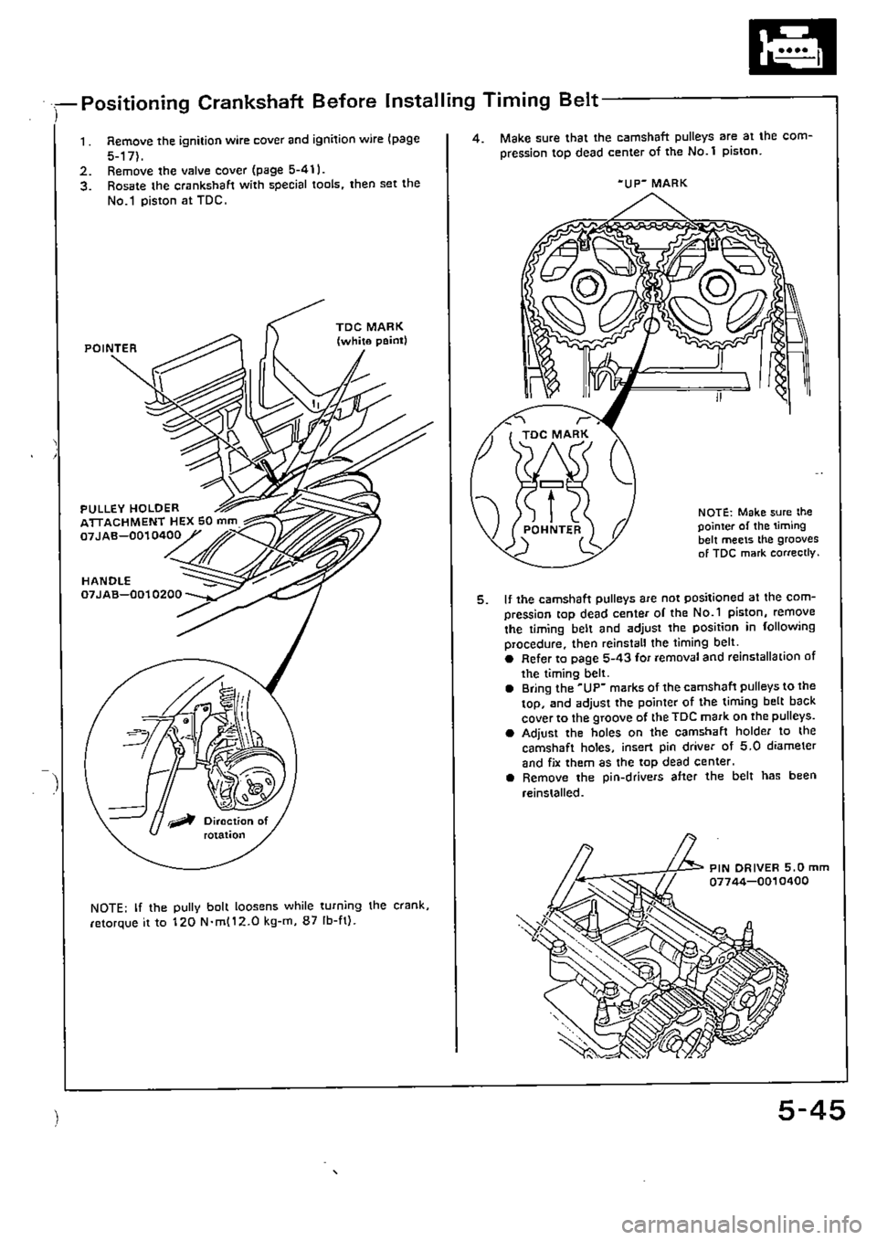 HONDA CIVIC 1989 4.G Supplement Owners Manual HONDA CIVIC 1989 4.G Supplement Owners Manual
