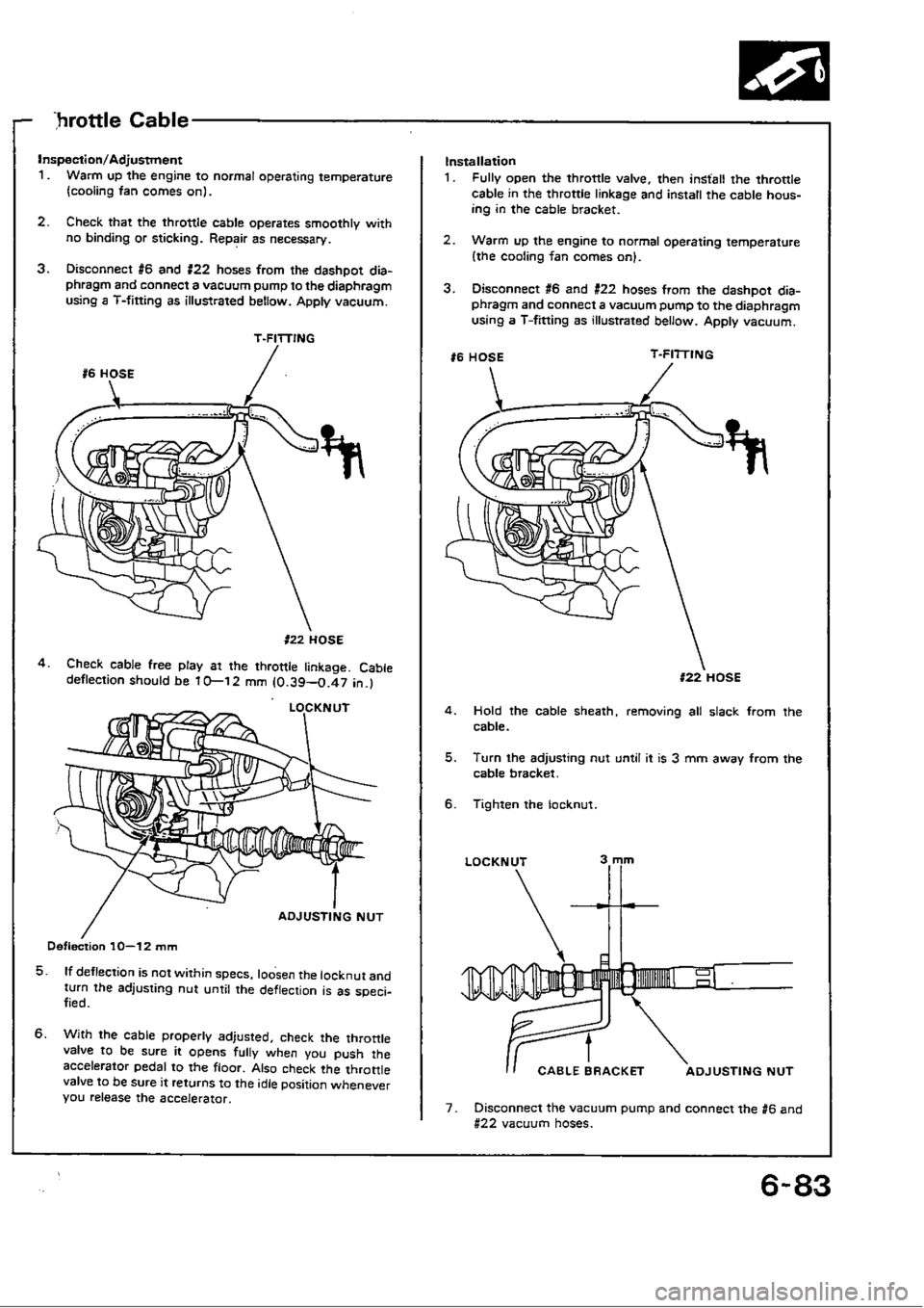 HONDA CIVIC 1988 4.G Workshop Manual 