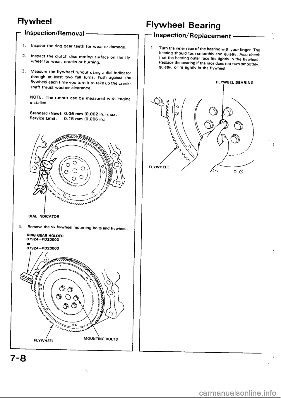 HONDA CIVIC 1988 4.G Workshop Manual HONDA CIVIC 1988 4.G Workshop Manual