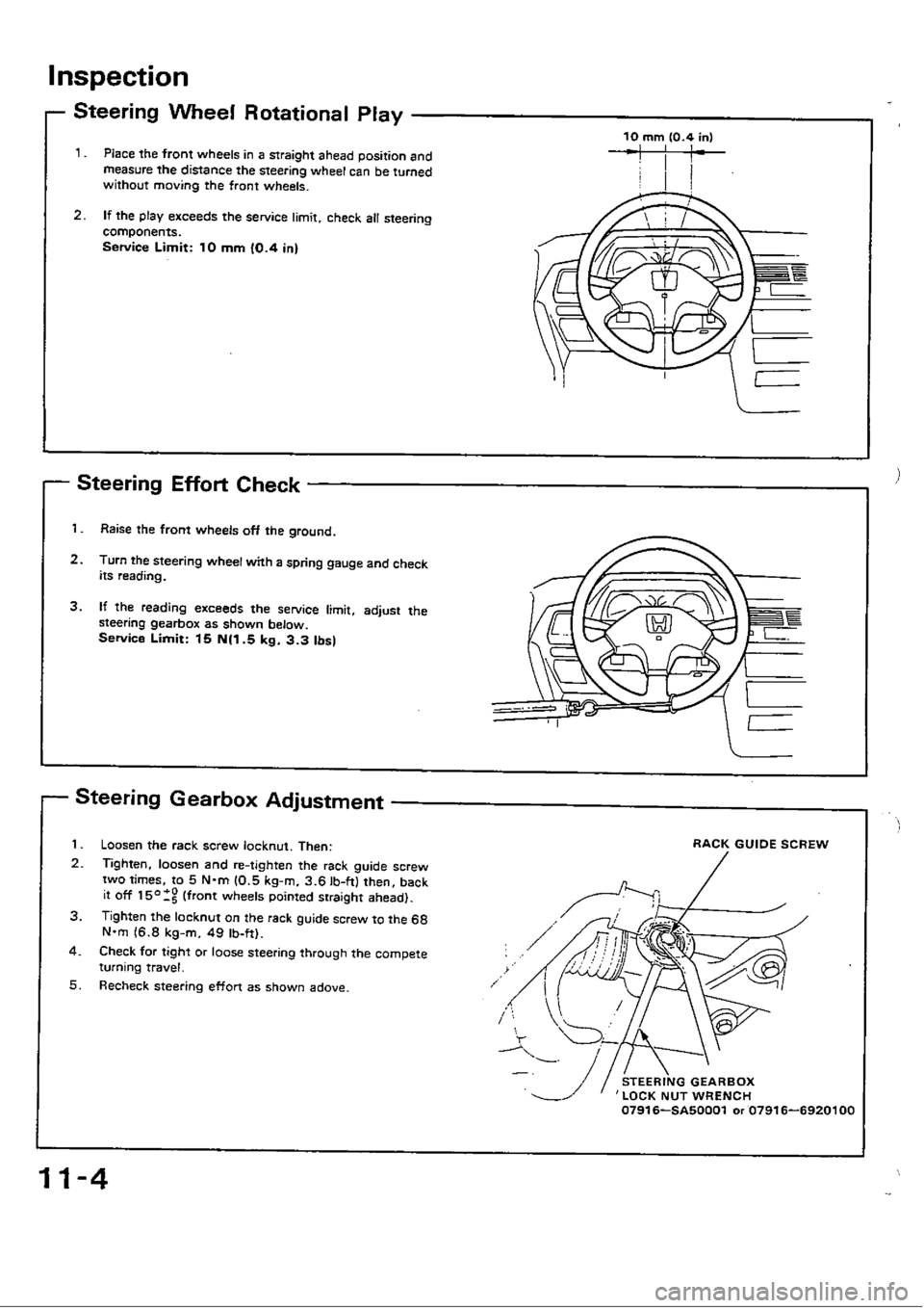 HONDA CIVIC 1988 4.G Workshop Manual HONDA CIVIC 1988 4.G Workshop Manual