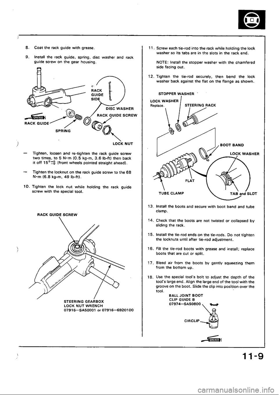 HONDA CIVIC 1989 4.G Workshop Manual HONDA CIVIC 1989 4.G Workshop Manual