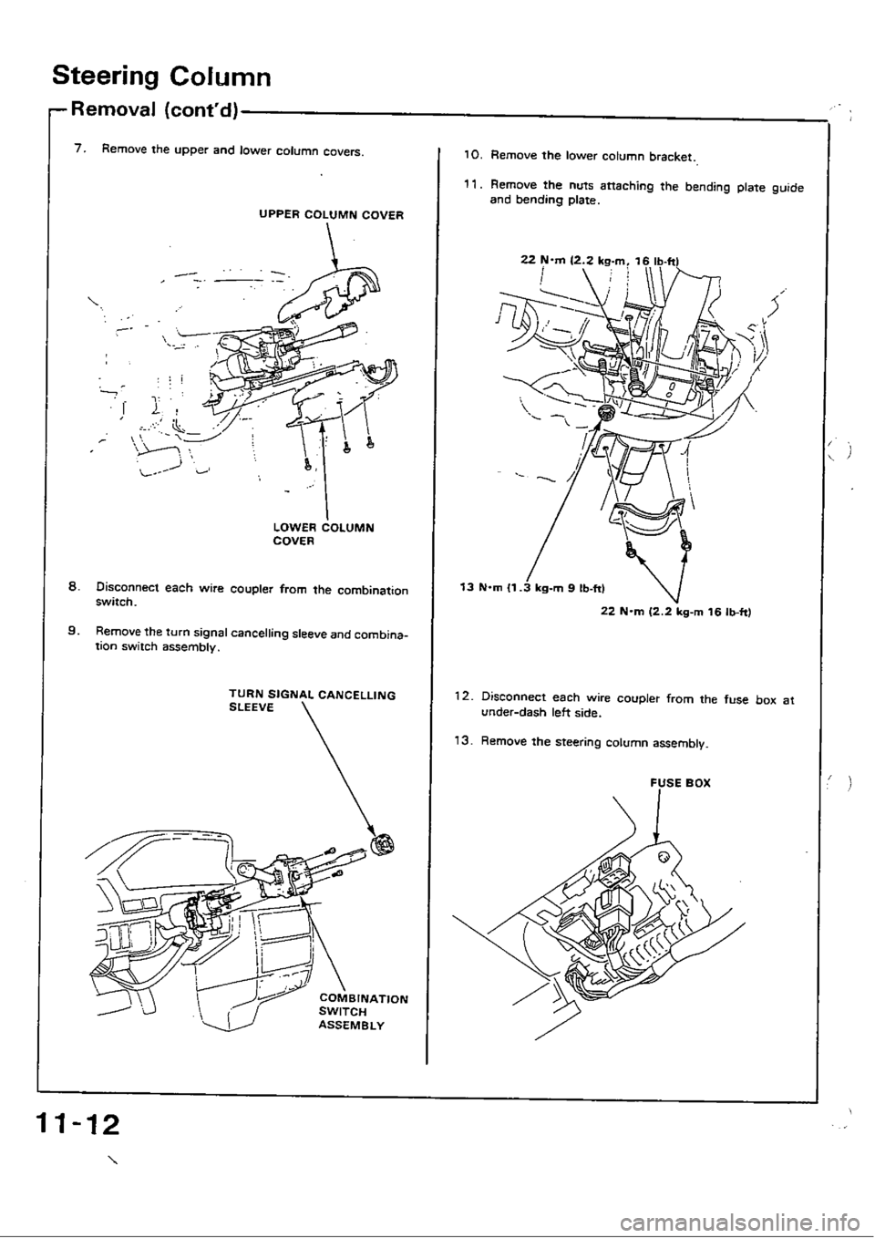 HONDA CIVIC 1989 4.G Workshop Manual HONDA CIVIC 1989 4.G Workshop Manual