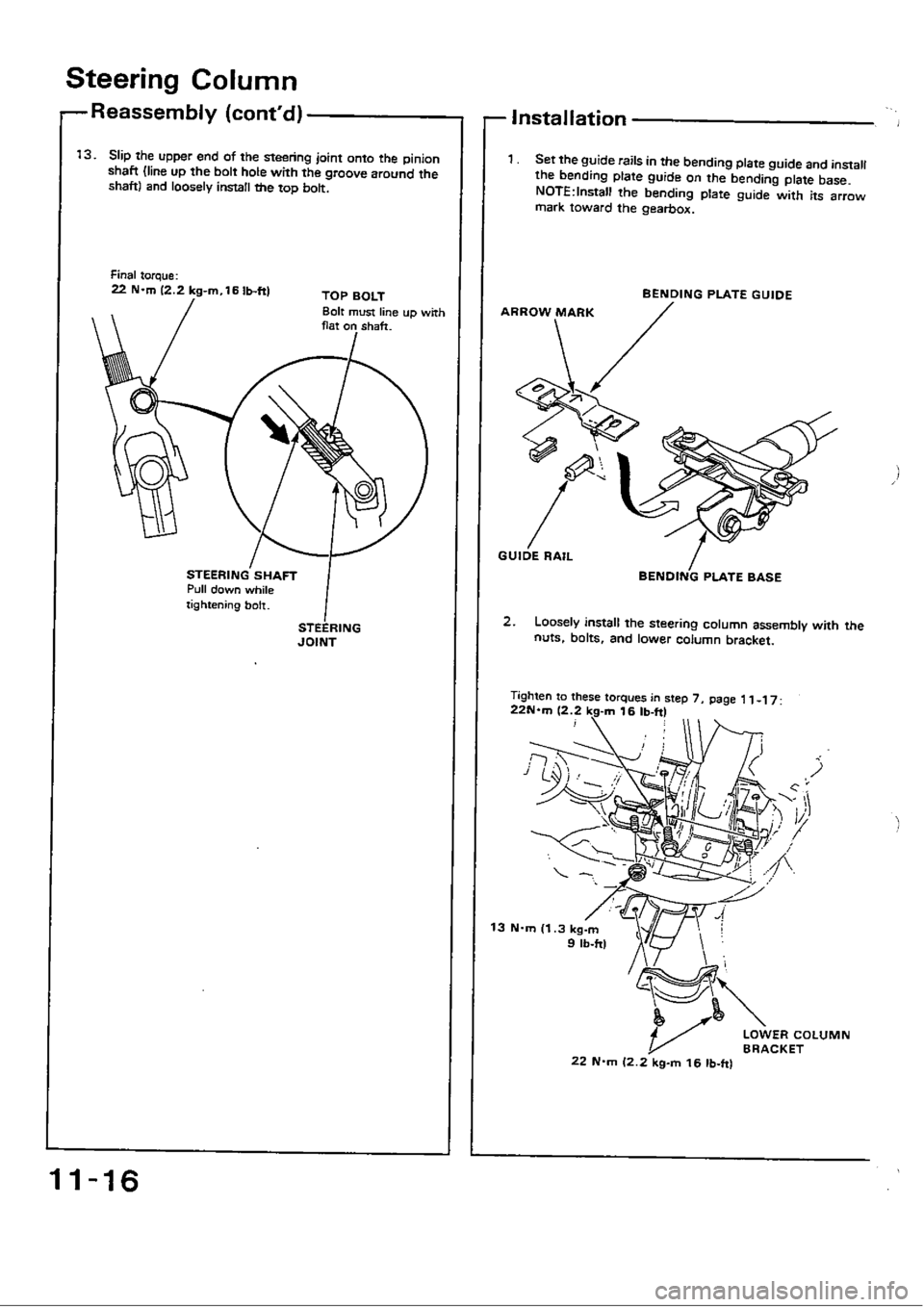 HONDA CIVIC 1989 4.G Workshop Manual HONDA CIVIC 1989 4.G Workshop Manual