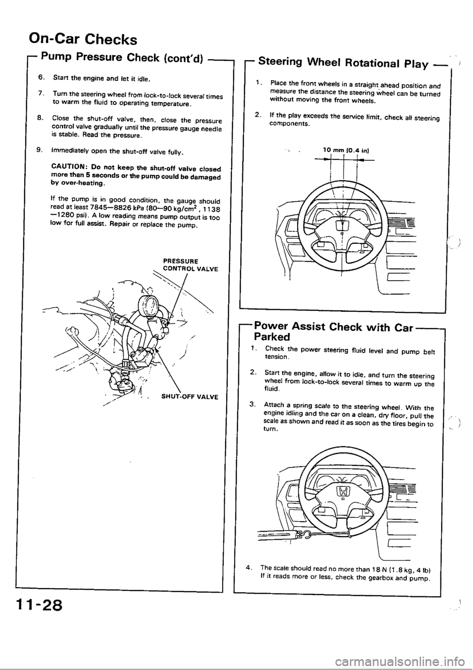 HONDA CIVIC 1989 4.G Workshop Manual HONDA CIVIC 1989 4.G Workshop Manual