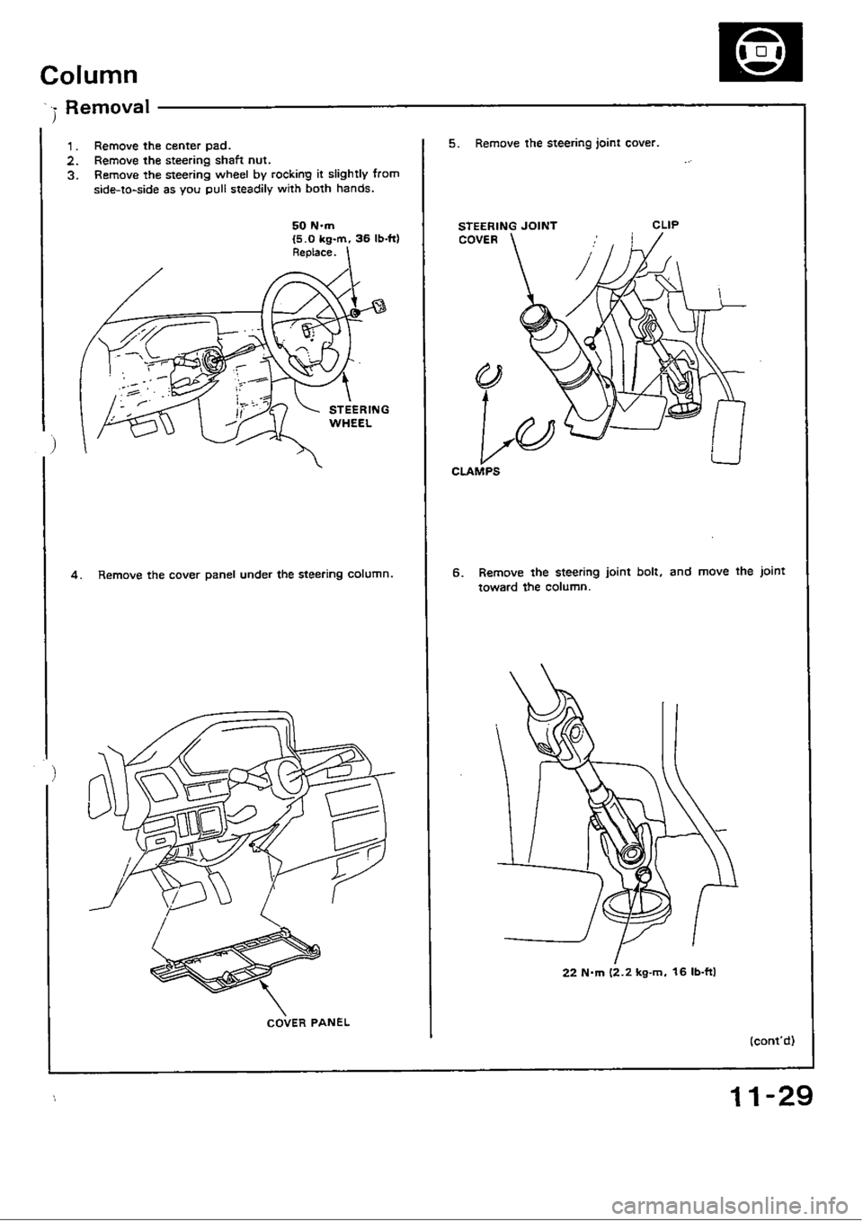 HONDA CIVIC 1989 4.G Workshop Manual HONDA CIVIC 1989 4.G Workshop Manual