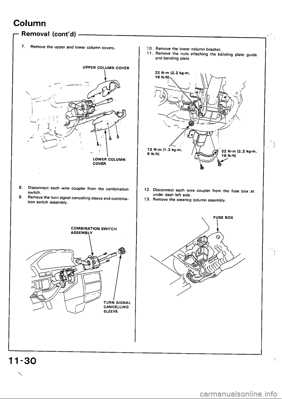 HONDA CIVIC 1989 4.G Workshop Manual HONDA CIVIC 1989 4.G Workshop Manual