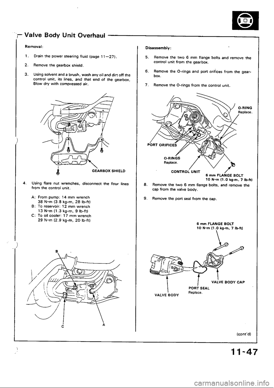 HONDA CIVIC 1989 4.G Workshop Manual HONDA CIVIC 1989 4.G Workshop Manual
