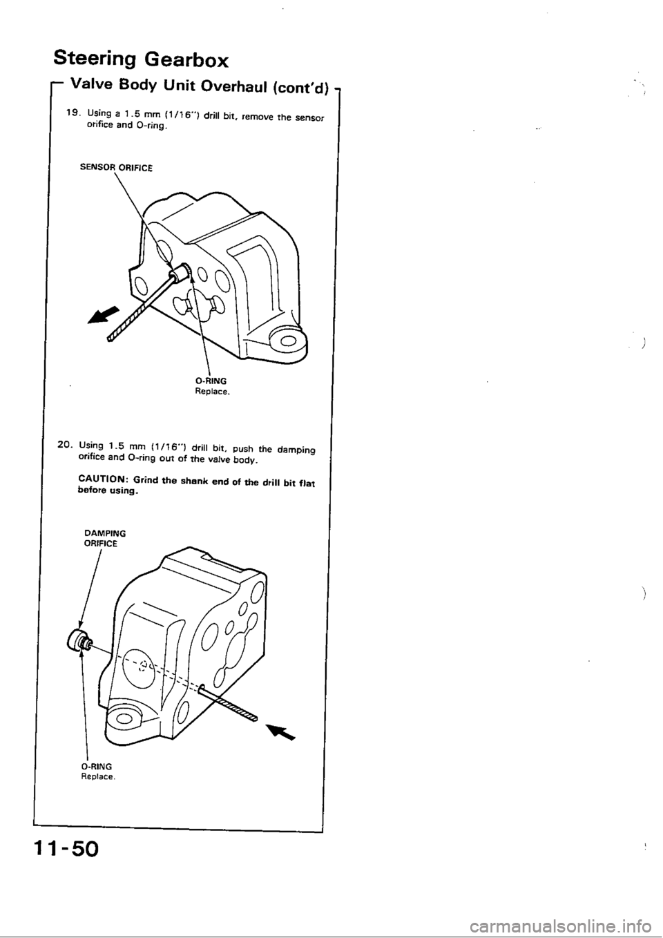 HONDA CIVIC 1989 4.G Workshop Manual HONDA CIVIC 1989 4.G Workshop Manual