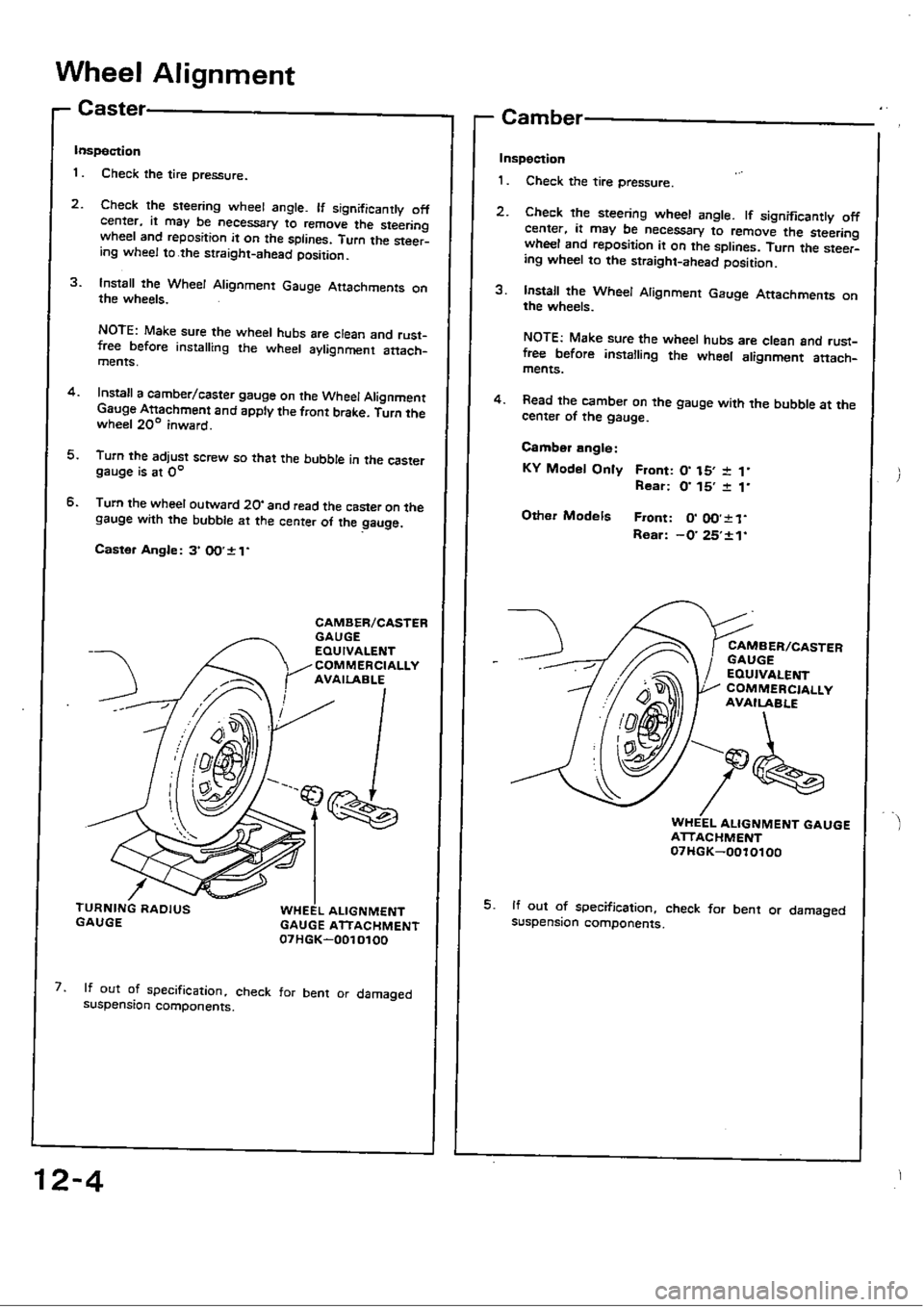 HONDA CIVIC 1988 4.G Workshop Manual HONDA CIVIC 1988 4.G Workshop Manual