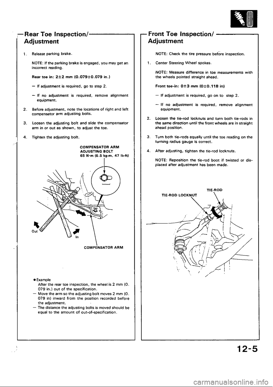 HONDA CIVIC 1988 4.G Workshop Manual HONDA CIVIC 1988 4.G Workshop Manual
