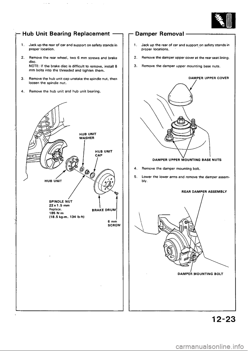 HONDA CIVIC 1989 4.G Workshop Manual HONDA CIVIC 1989 4.G Workshop Manual