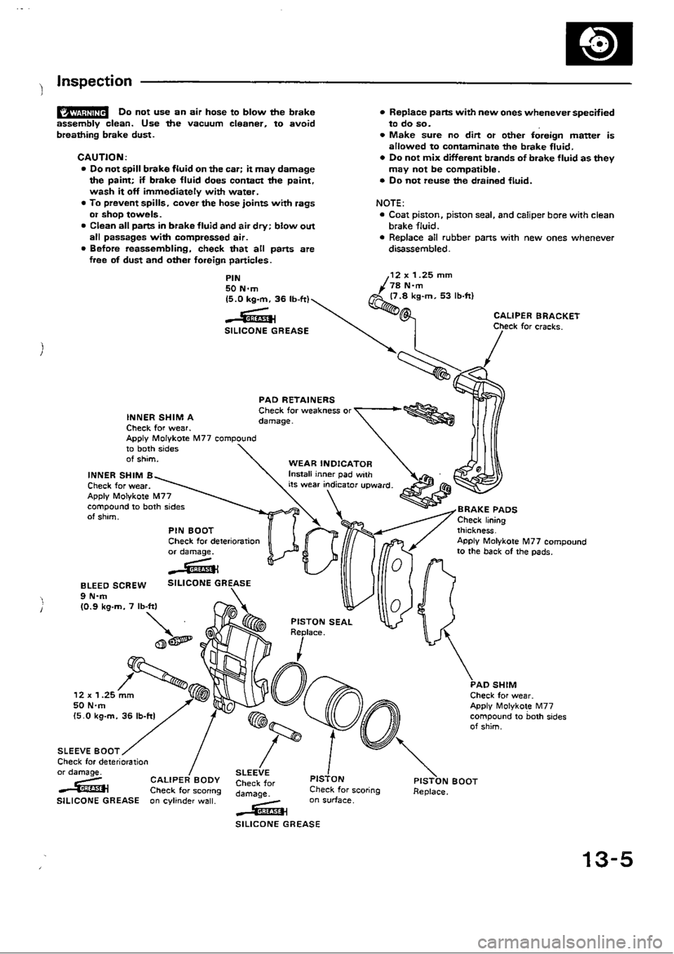 HONDA CIVIC 1989 4.G Workshop Manual HONDA CIVIC 1989 4.G Workshop Manual