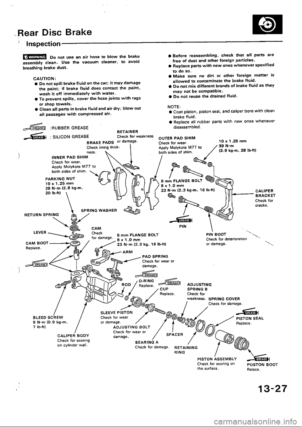 HONDA CIVIC 1989 4.G Workshop Manual HONDA CIVIC 1989 4.G Workshop Manual