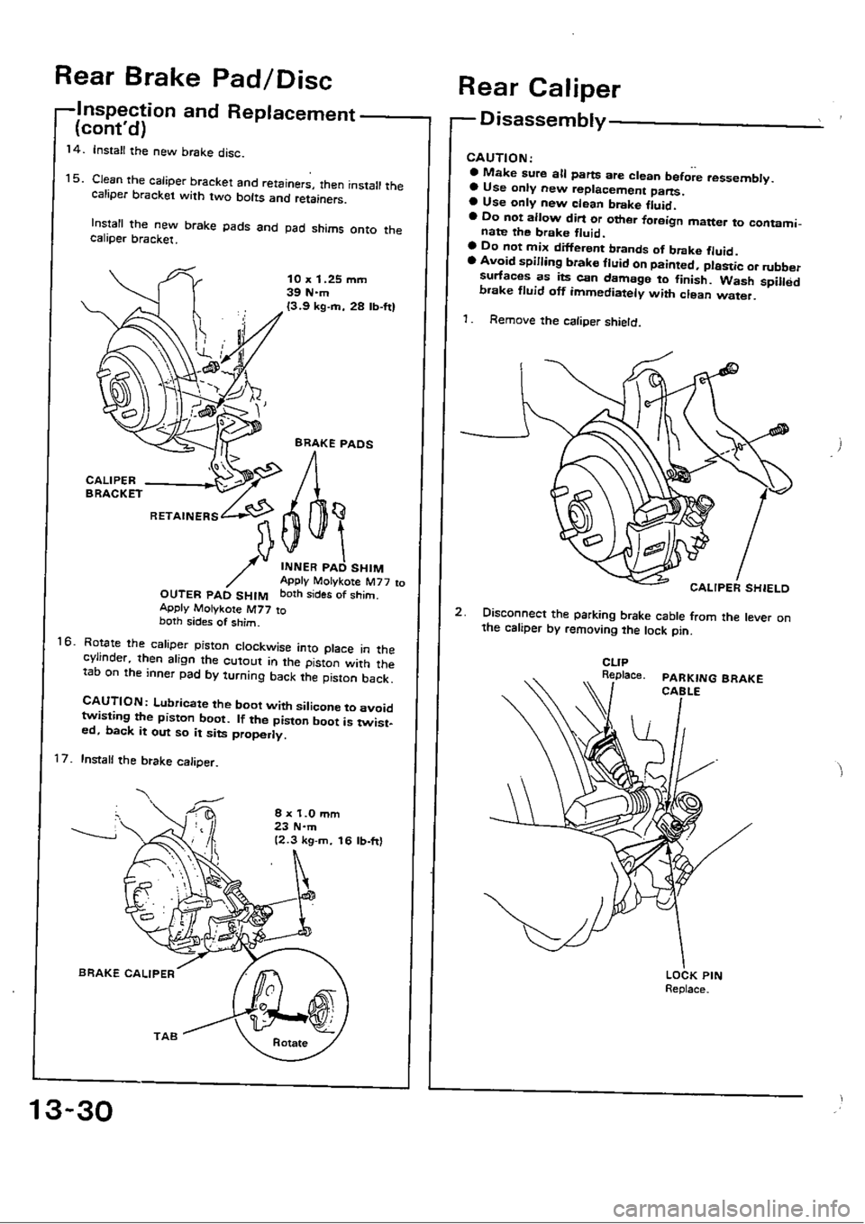 HONDA CIVIC 1989 4.G Workshop Manual HONDA CIVIC 1989 4.G Workshop Manual