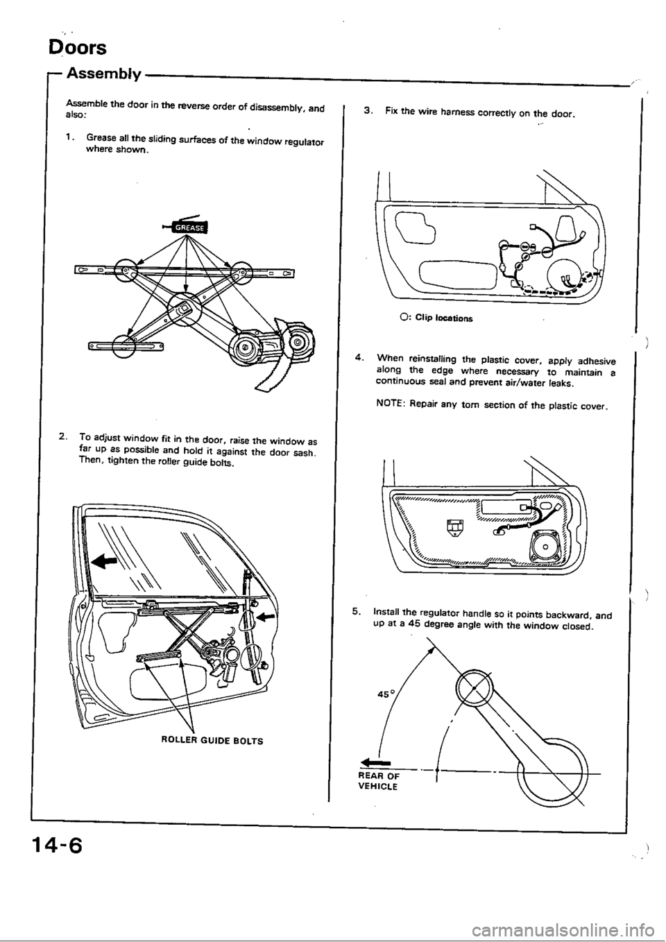HONDA CIVIC 1989 4.G Workshop Manual HONDA CIVIC 1989 4.G Workshop Manual