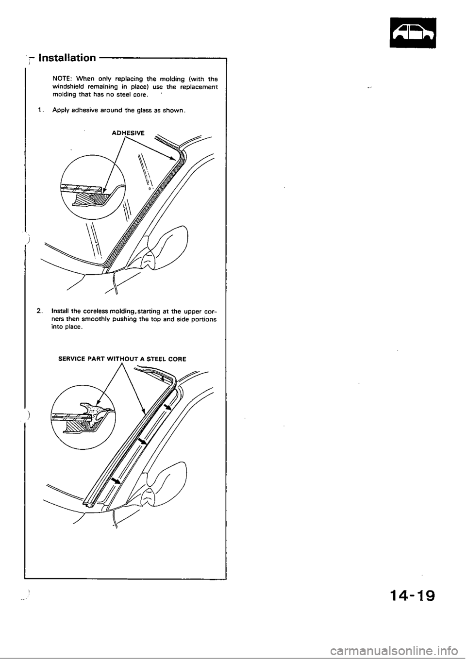 HONDA CIVIC 1988 4.G Workshop Manual HONDA CIVIC 1988 4.G Workshop Manual