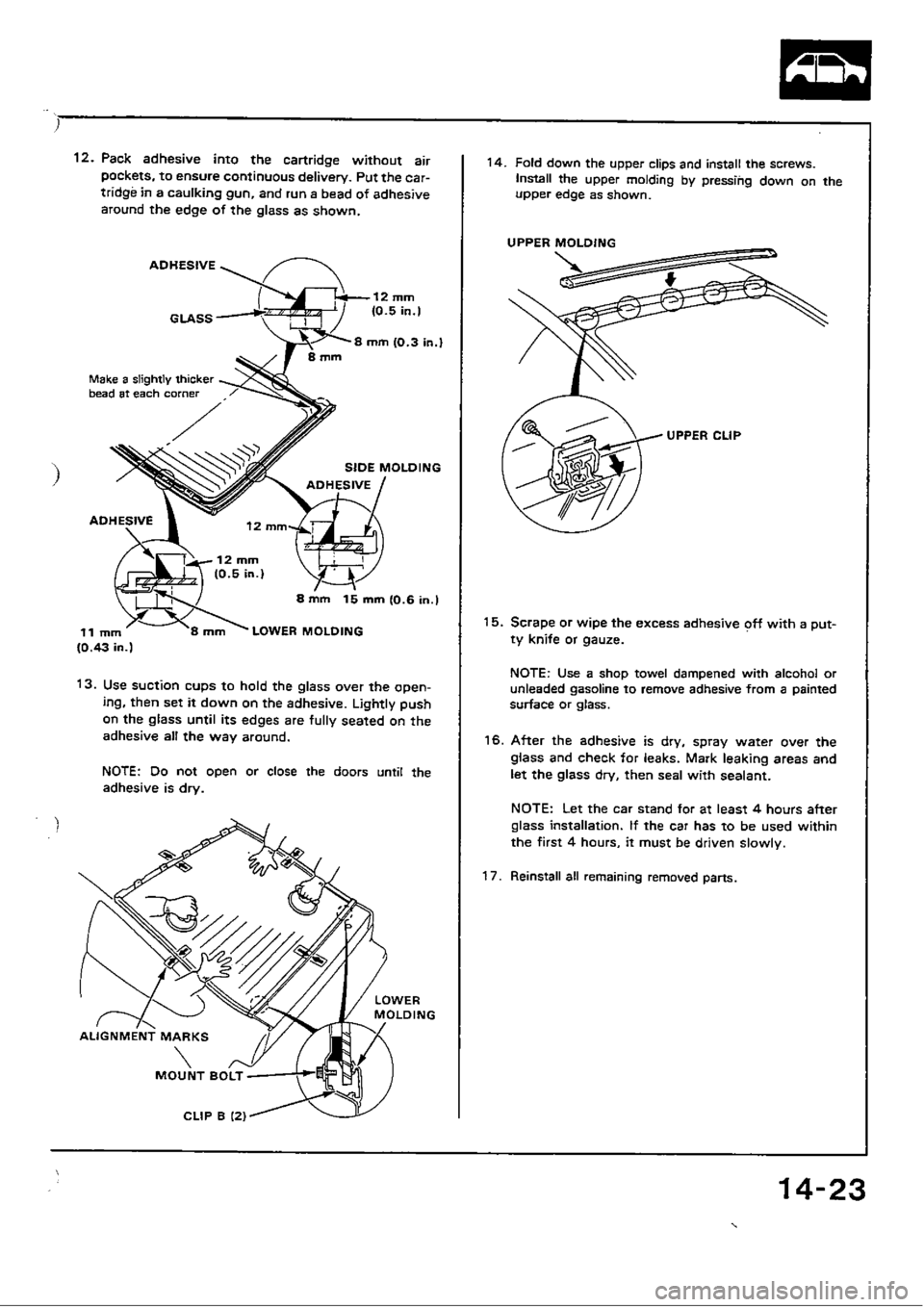 HONDA CIVIC 1988 4.G Workshop Manual HONDA CIVIC 1988 4.G Workshop Manual