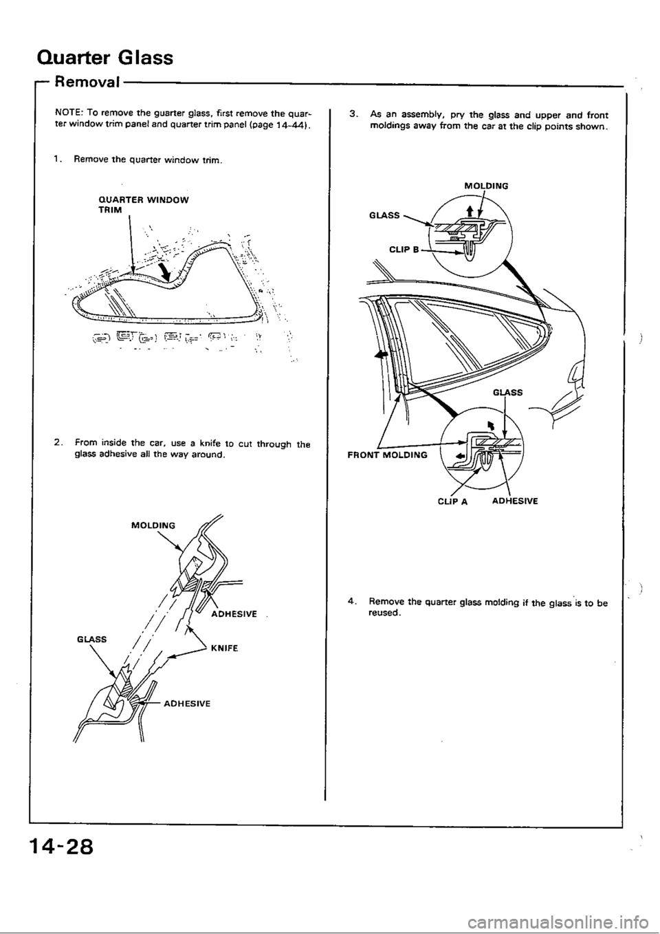 HONDA CIVIC 1988 4.G Workshop Manual HONDA CIVIC 1988 4.G Workshop Manual