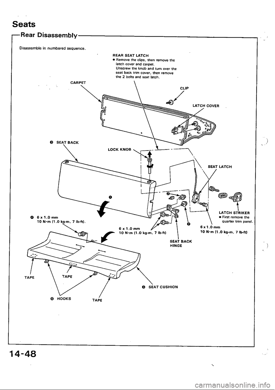 HONDA CIVIC 1988 4.G Workshop Manual HONDA CIVIC 1988 4.G Workshop Manual