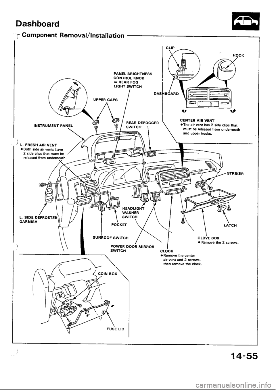 HONDA CIVIC 1988 4.G Workshop Manual HONDA CIVIC 1988 4.G Workshop Manual