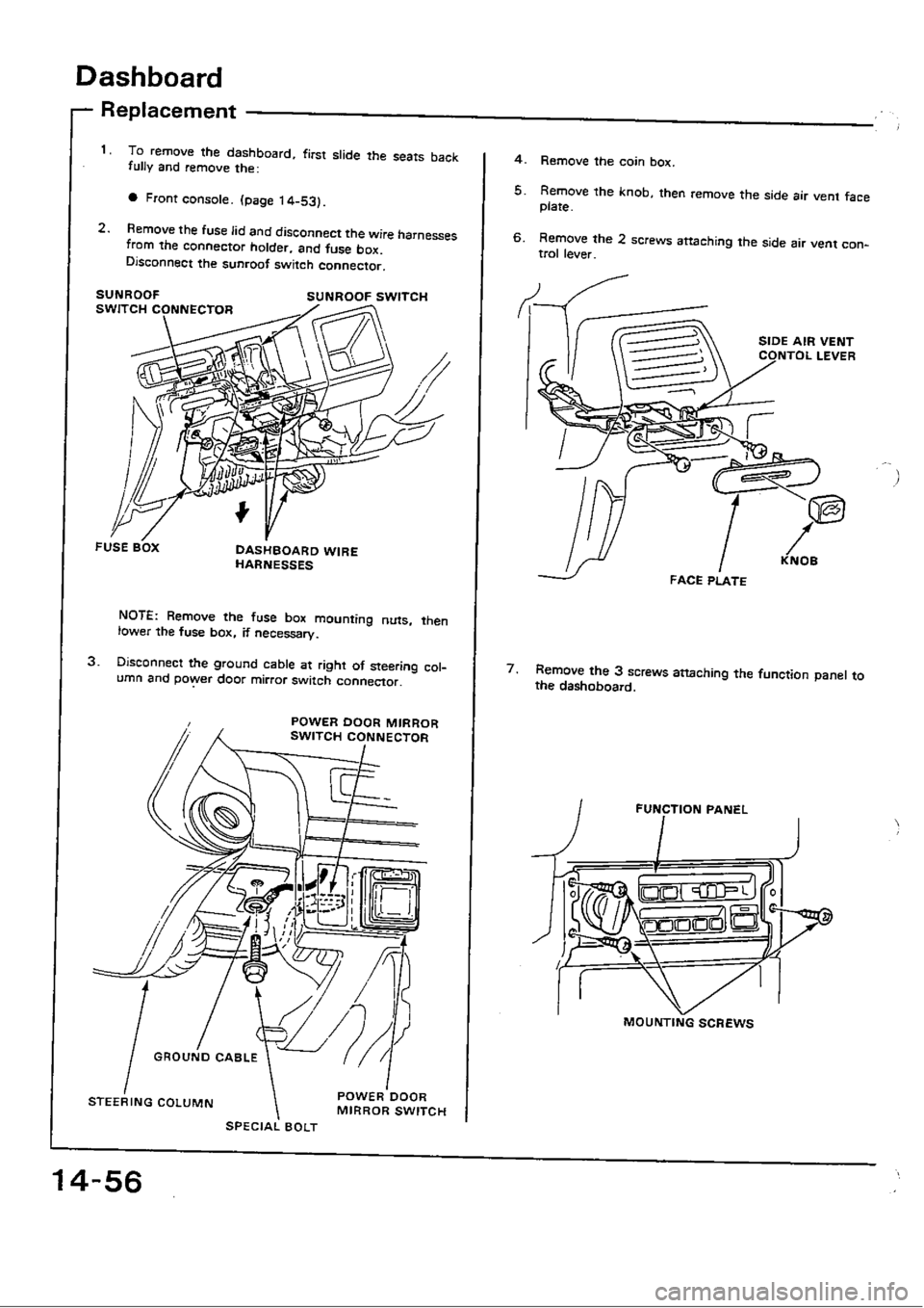 HONDA CIVIC 1988 4.G Workshop Manual HONDA CIVIC 1988 4.G Workshop Manual