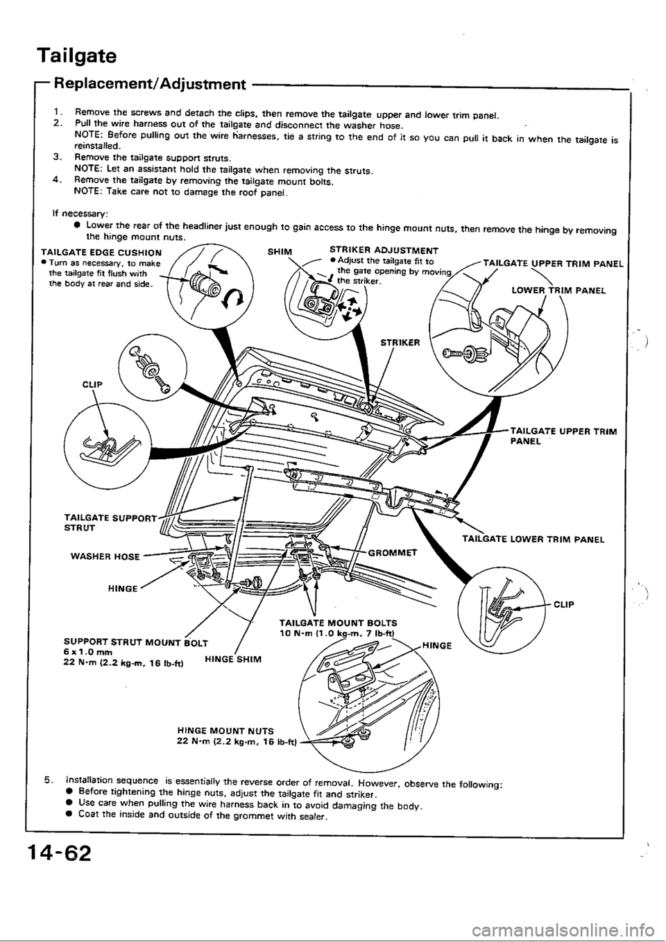 HONDA CIVIC 1988 4.G Workshop Manual HONDA CIVIC 1988 4.G Workshop Manual