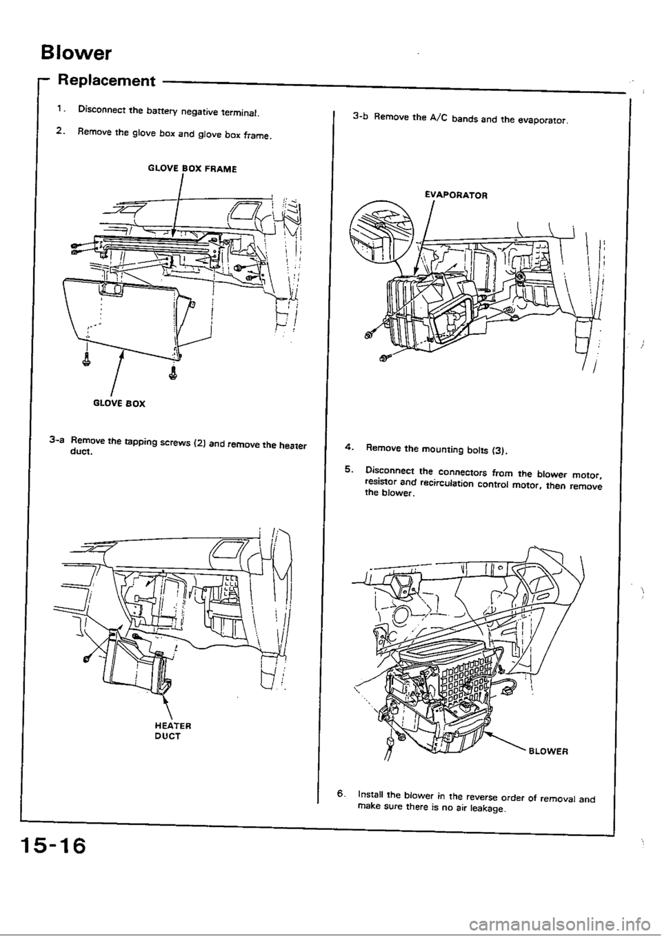HONDA CIVIC 1988 4.G Workshop Manual HONDA CIVIC 1988 4.G Workshop Manual