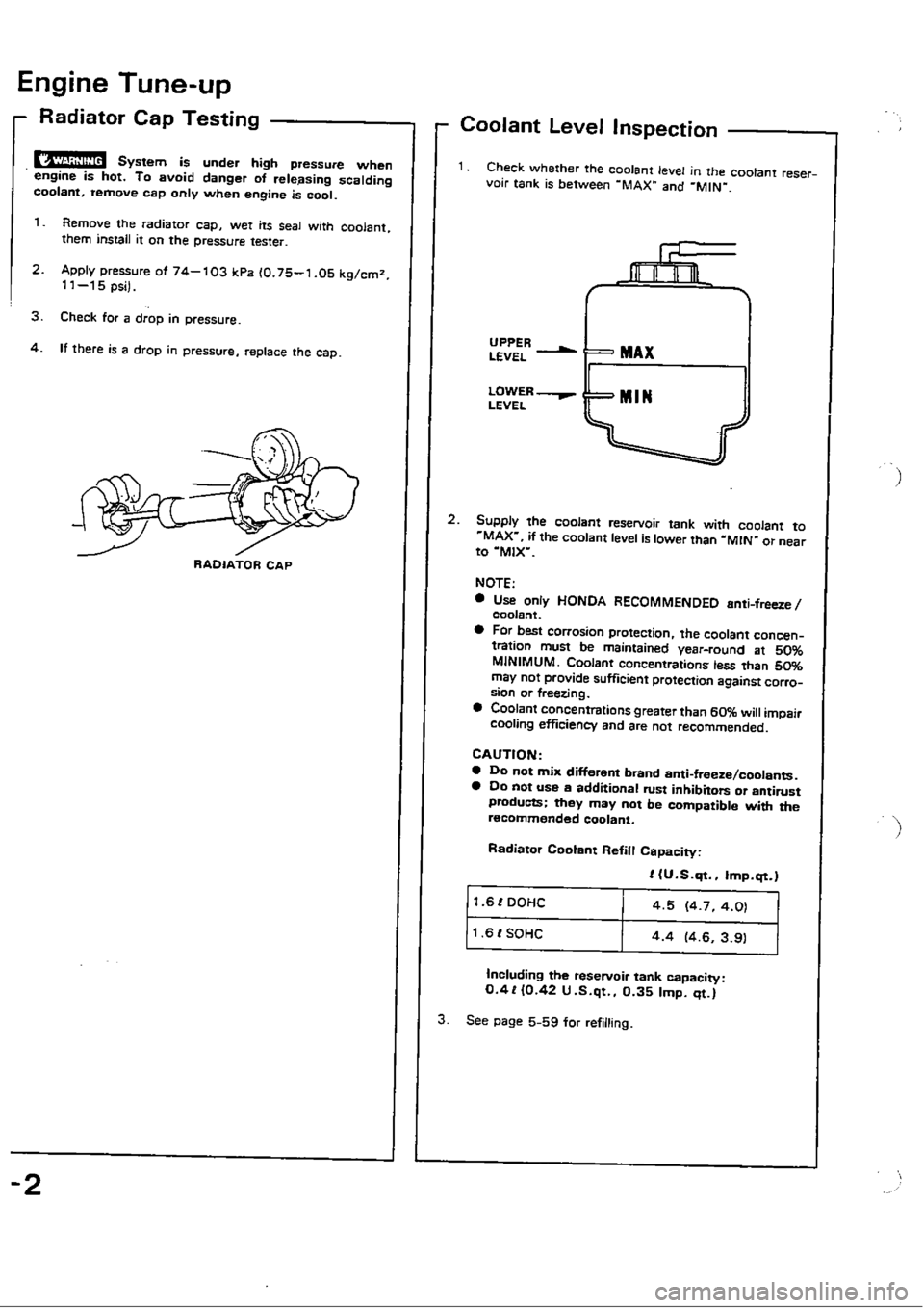 HONDA CIVIC 1989 4.G Service Manual HONDA CIVIC 1989 4.G Service Manual