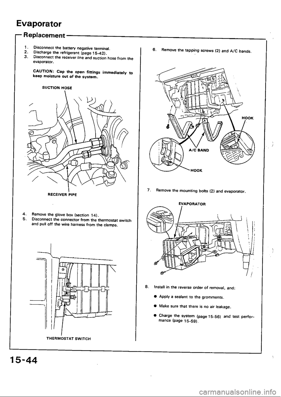 HONDA CIVIC 1989 4.G Workshop Manual 