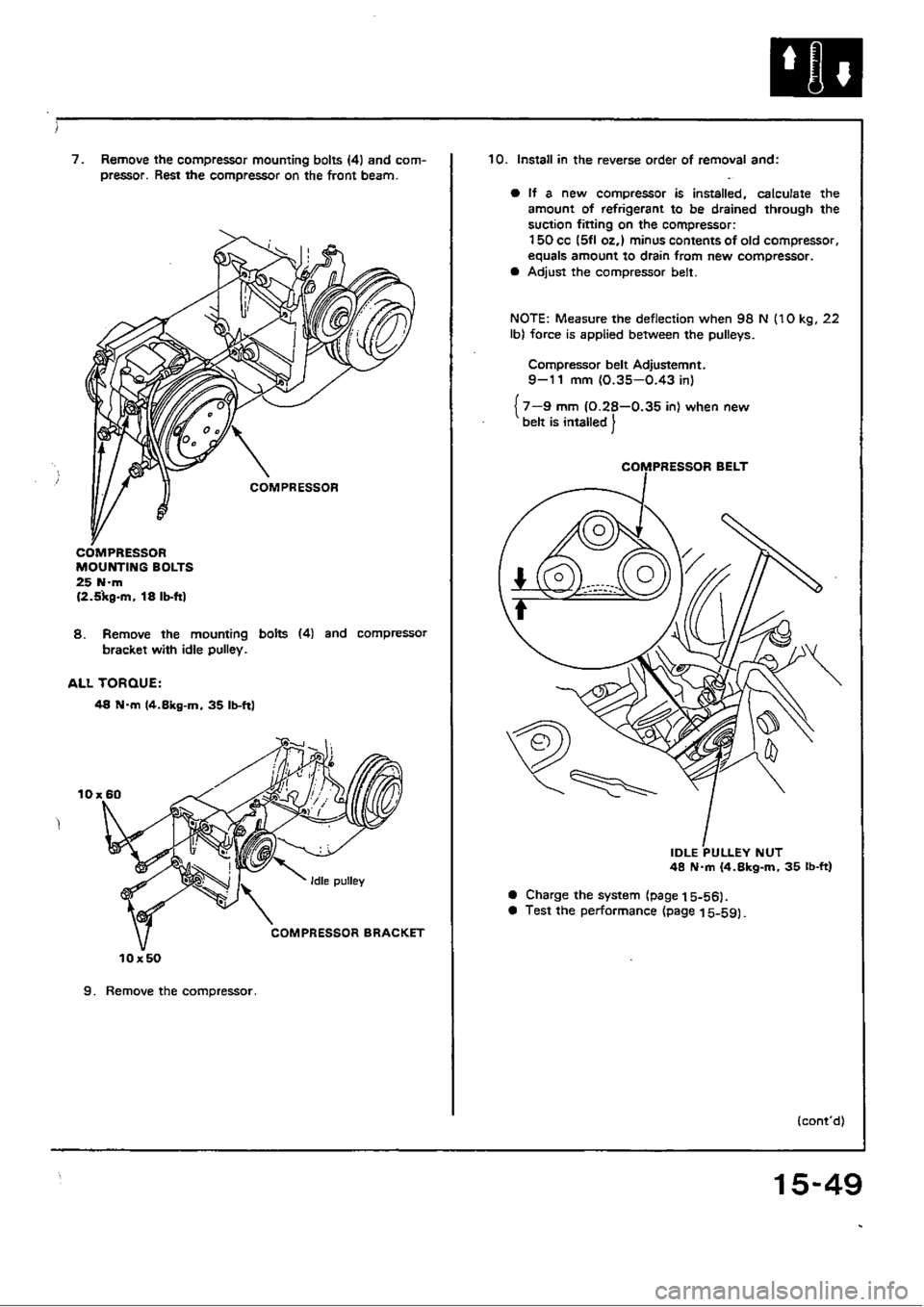 HONDA CIVIC 1989 4.G Workshop Manual 