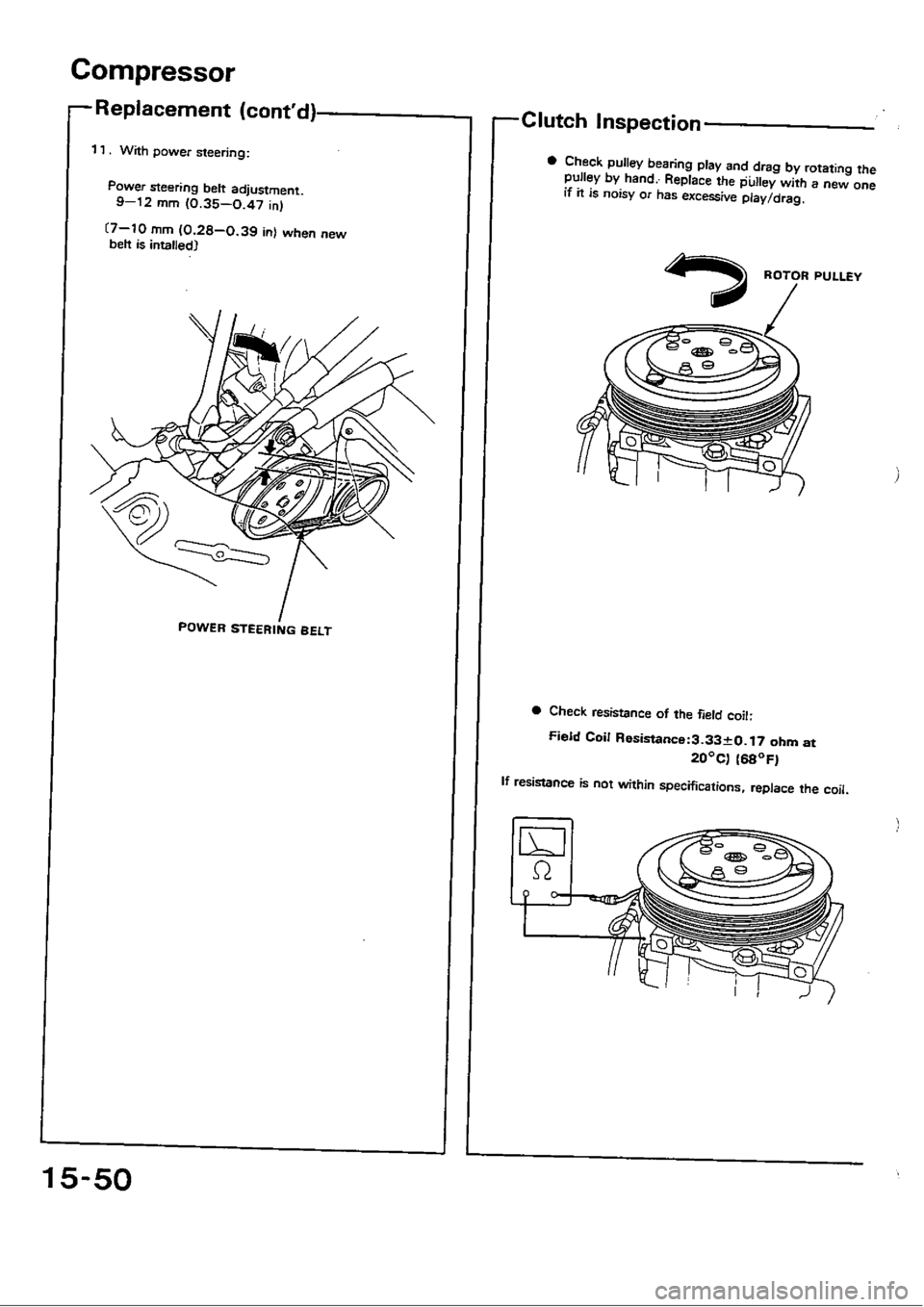 HONDA CIVIC 1989 4.G Workshop Manual 