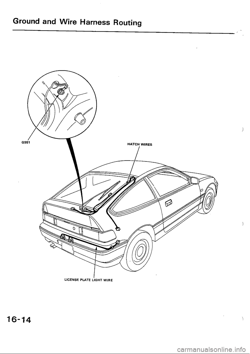 HONDA CIVIC 1988 4.G Workshop Manual HONDA CIVIC 1988 4.G Workshop Manual