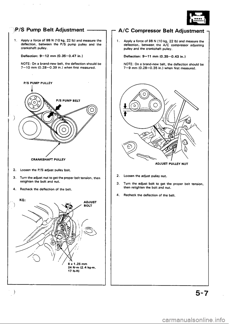 HONDA CIVIC 1989 4.G Repair Manual HONDA CIVIC 1989 4.G Repair Manual