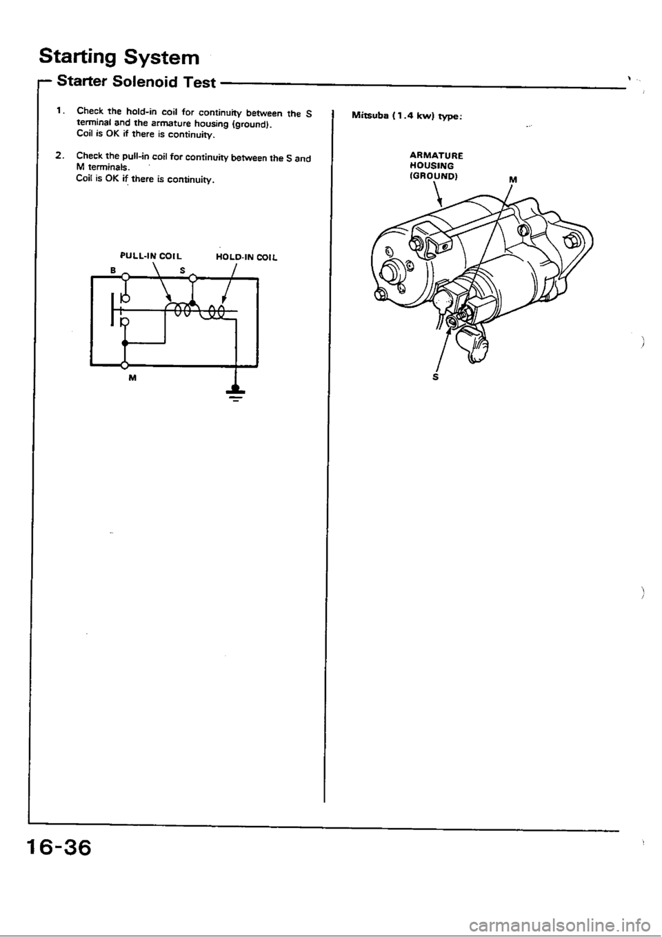 HONDA CIVIC 1988 4.G Workshop Manual HONDA CIVIC 1988 4.G Workshop Manual