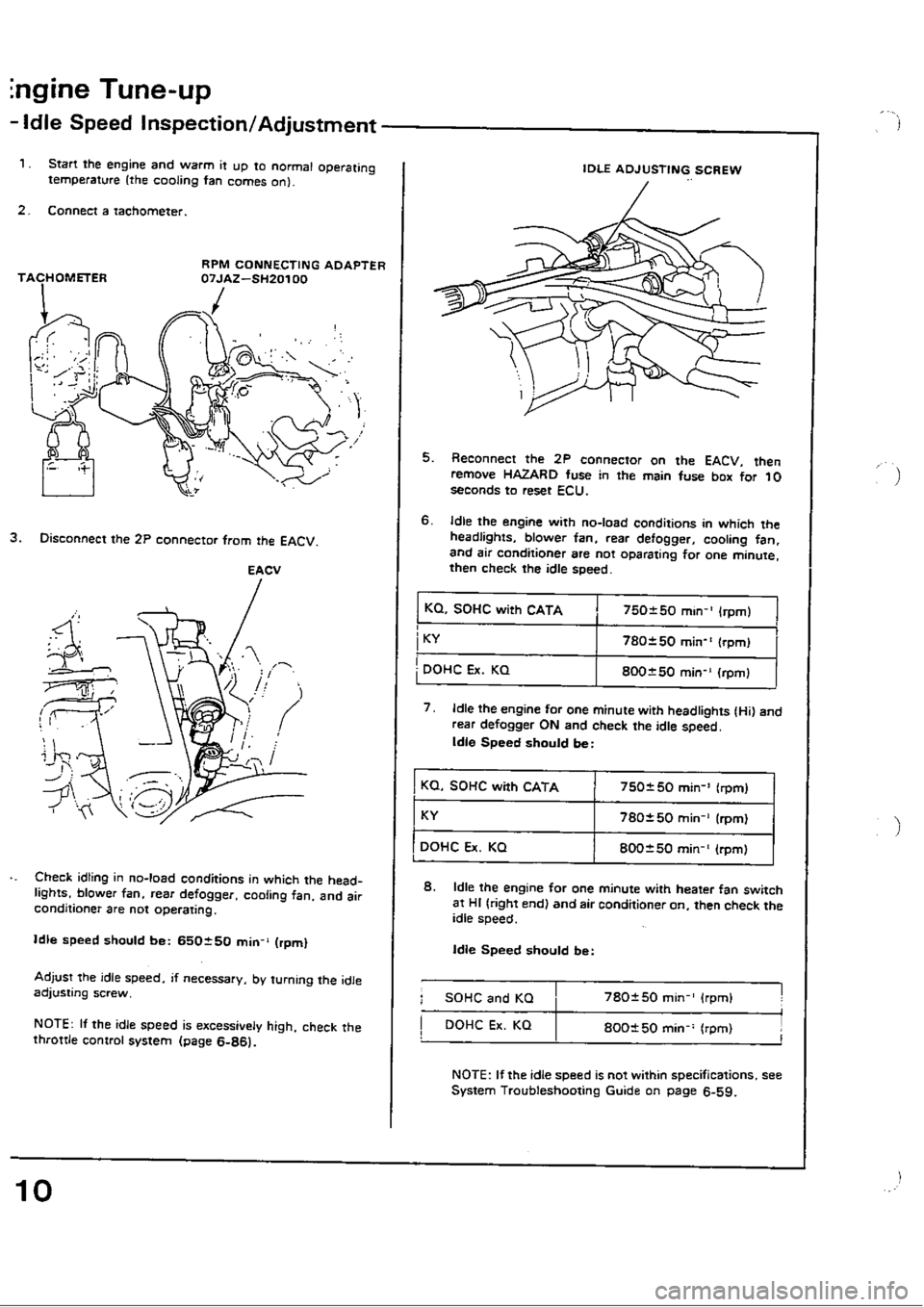 HONDA CIVIC 1989 4.G Repair Manual HONDA CIVIC 1989 4.G Repair Manual