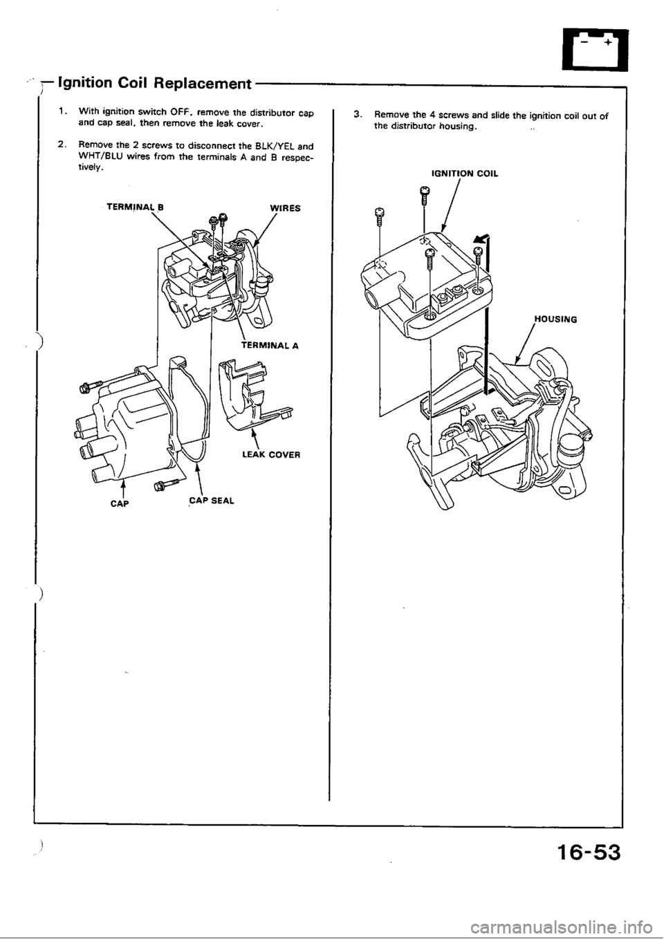 HONDA CIVIC 1988 4.G Workshop Manual HONDA CIVIC 1988 4.G Workshop Manual