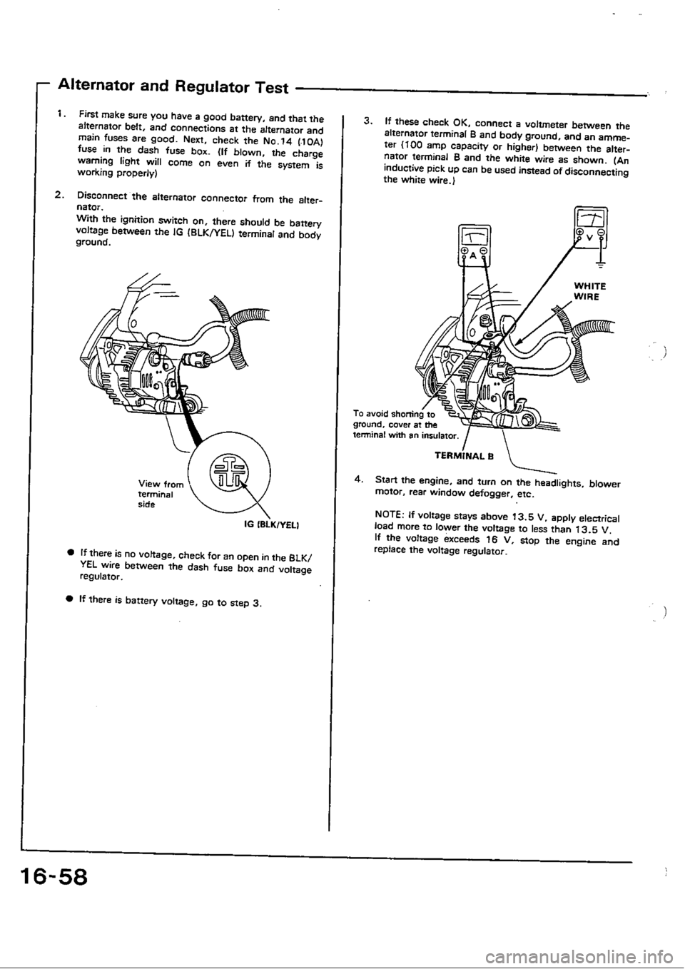 HONDA CIVIC 1988 4.G Workshop Manual HONDA CIVIC 1988 4.G Workshop Manual
