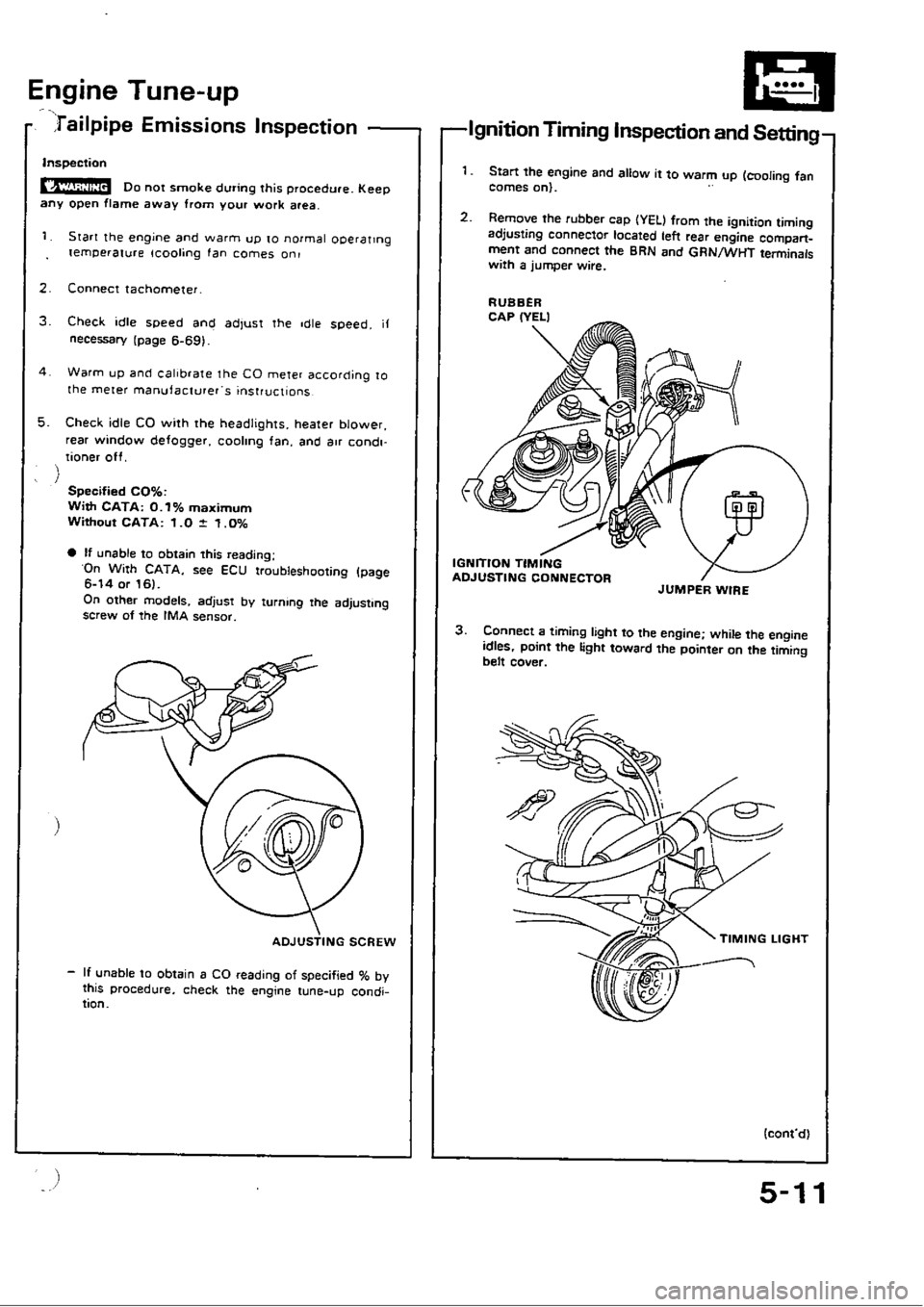 HONDA CIVIC 1989 4.G Repair Manual HONDA CIVIC 1989 4.G Repair Manual