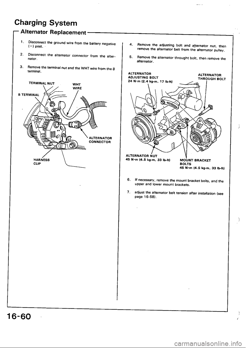 HONDA CIVIC 1989 4.G Workshop Manual HONDA CIVIC 1989 4.G Workshop Manual