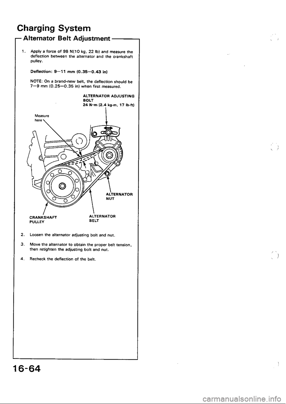 HONDA CIVIC 1989 4.G Workshop Manual HONDA CIVIC 1989 4.G Workshop Manual