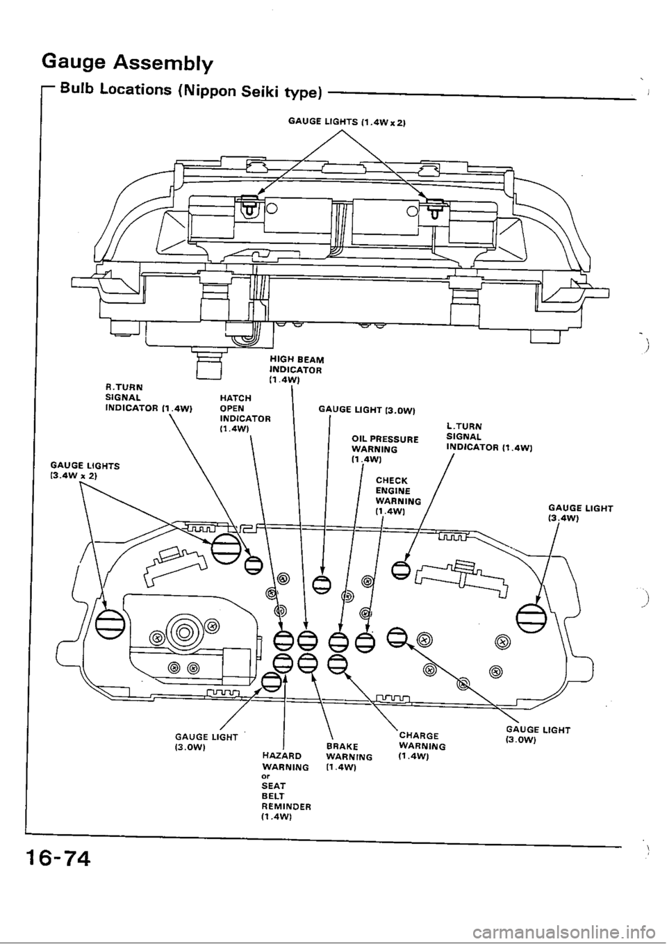 HONDA CIVIC 1988 4.G Workshop Manual HONDA CIVIC 1988 4.G Workshop Manual