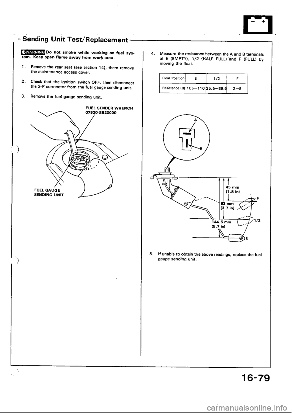 HONDA CIVIC 1989 4.G Workshop Manual HONDA CIVIC 1989 4.G Workshop Manual