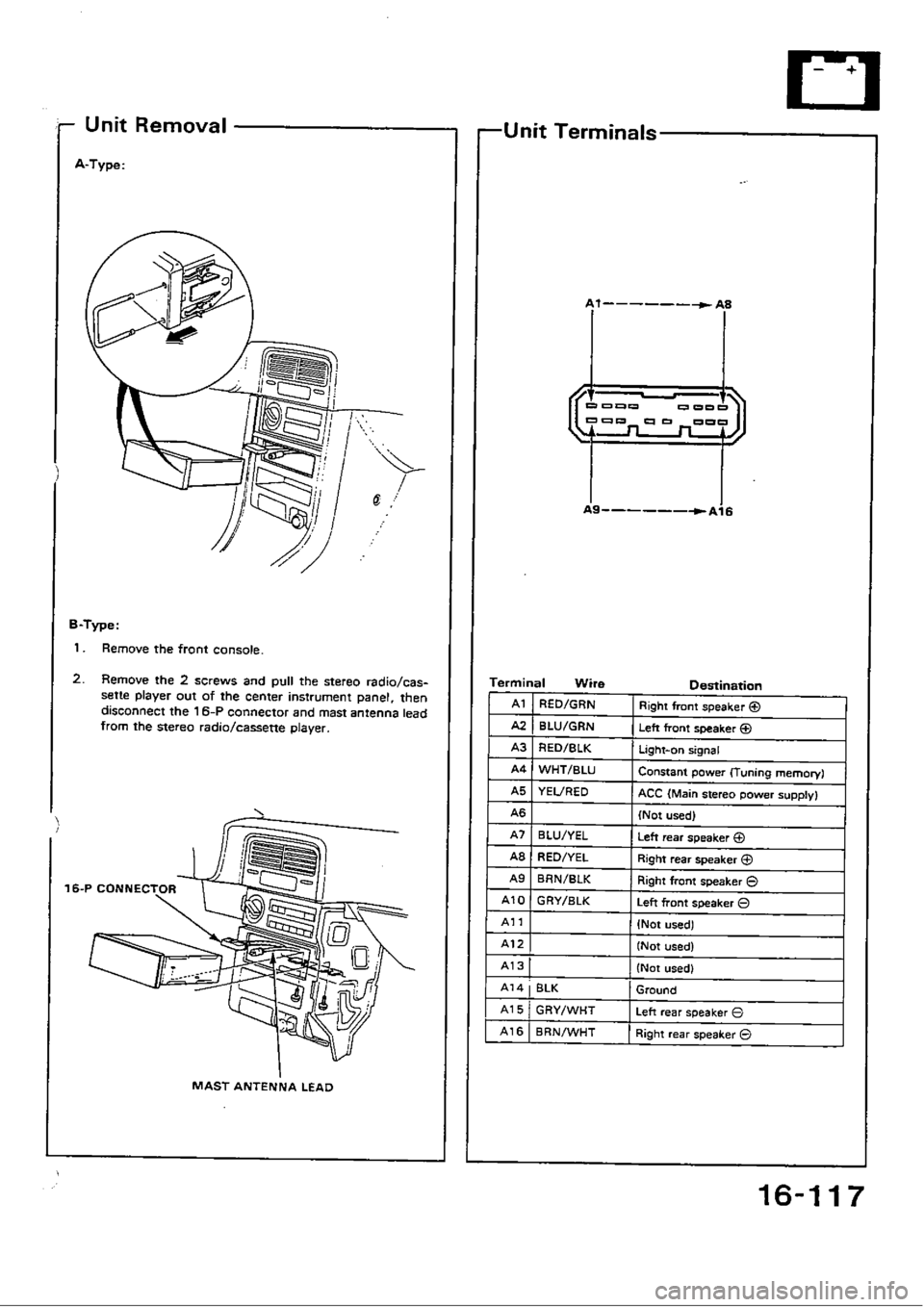 HONDA CIVIC 1988 4.G Workshop Manual HONDA CIVIC 1988 4.G Workshop Manual