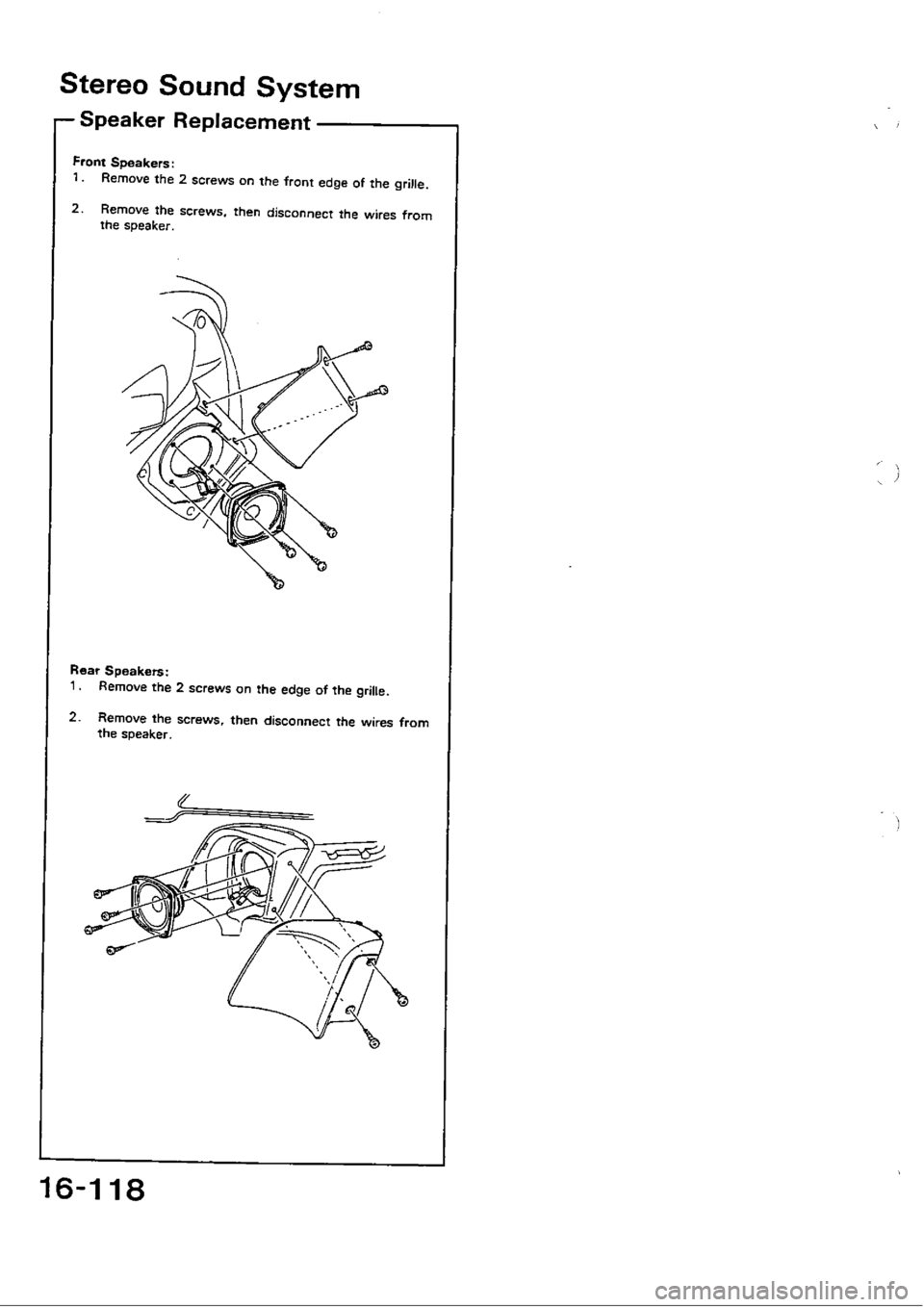 HONDA CIVIC 1988 4.G Workshop Manual HONDA CIVIC 1988 4.G Workshop Manual