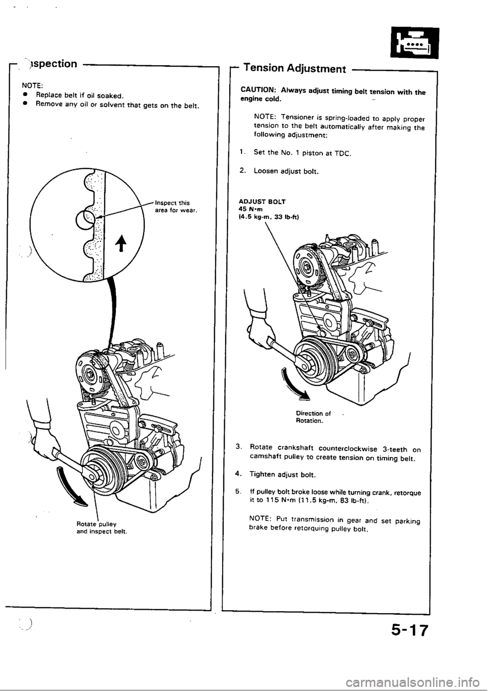 HONDA CIVIC 1989 4.G Repair Manual HONDA CIVIC 1989 4.G Repair Manual