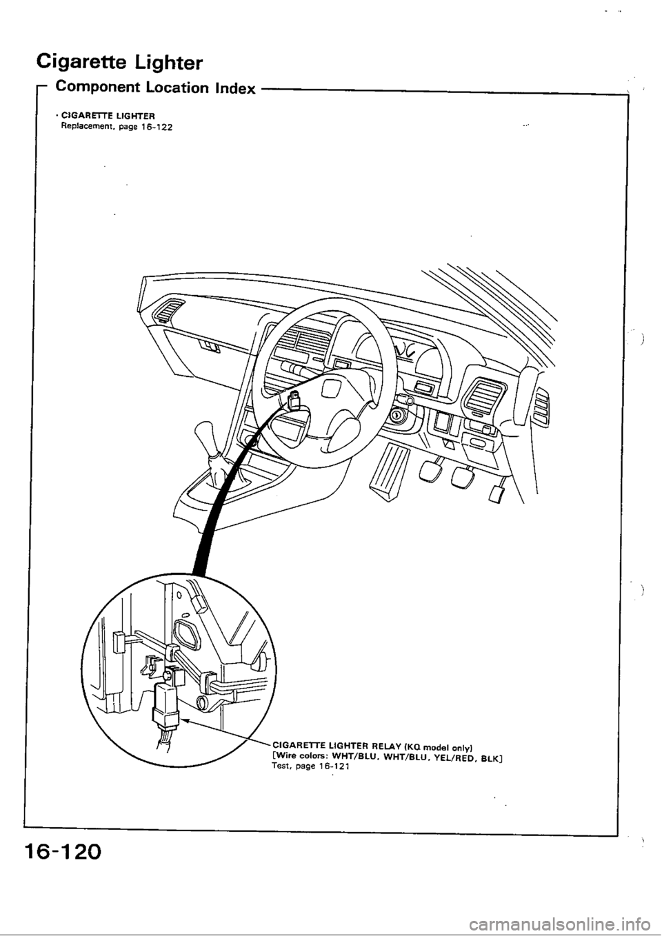 HONDA CIVIC 1989 4.G Workshop Manual HONDA CIVIC 1989 4.G Workshop Manual