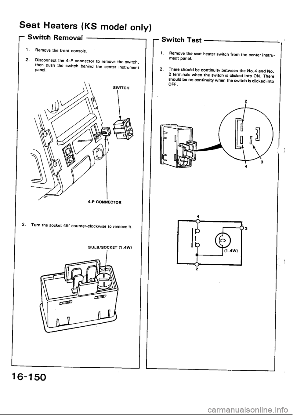 HONDA CIVIC 1988 4.G Workshop Manual HONDA CIVIC 1988 4.G Workshop Manual