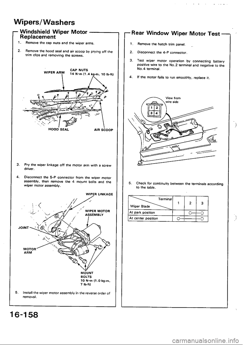 HONDA CIVIC 1988 4.G Workshop Manual HONDA CIVIC 1988 4.G Workshop Manual